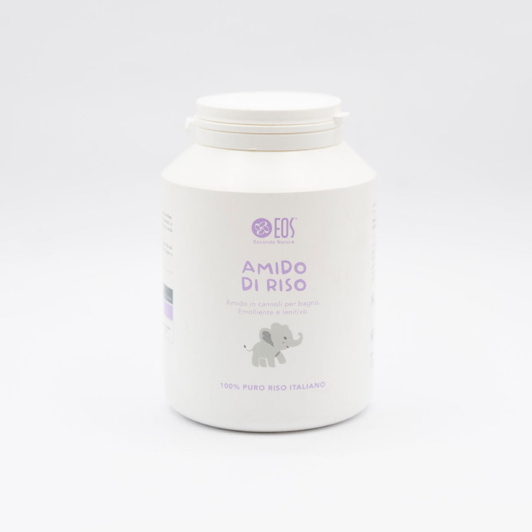 EOS Amido di Riso – Polvere Naturale ai Cannoli per Bagno Emolliente e Lenitivo