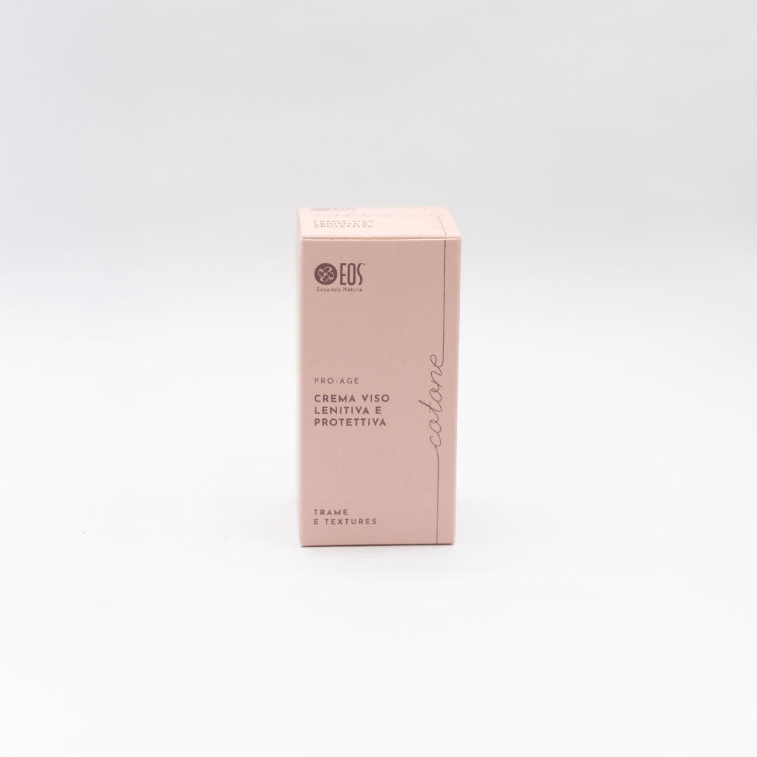 EOS Pro Age Crema Viso Cotone – Lenitiva e Protettiva per Pelli Sensibili