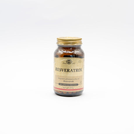 Solgar Resveratrox Integratore A Base Di Resveratrolo 60 Capsule