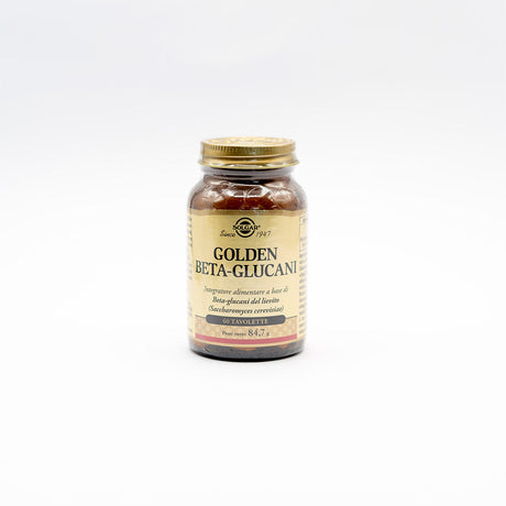 Solgar Golden Beta-glucani Integratore Difese Immunitarie 60 Tavolette