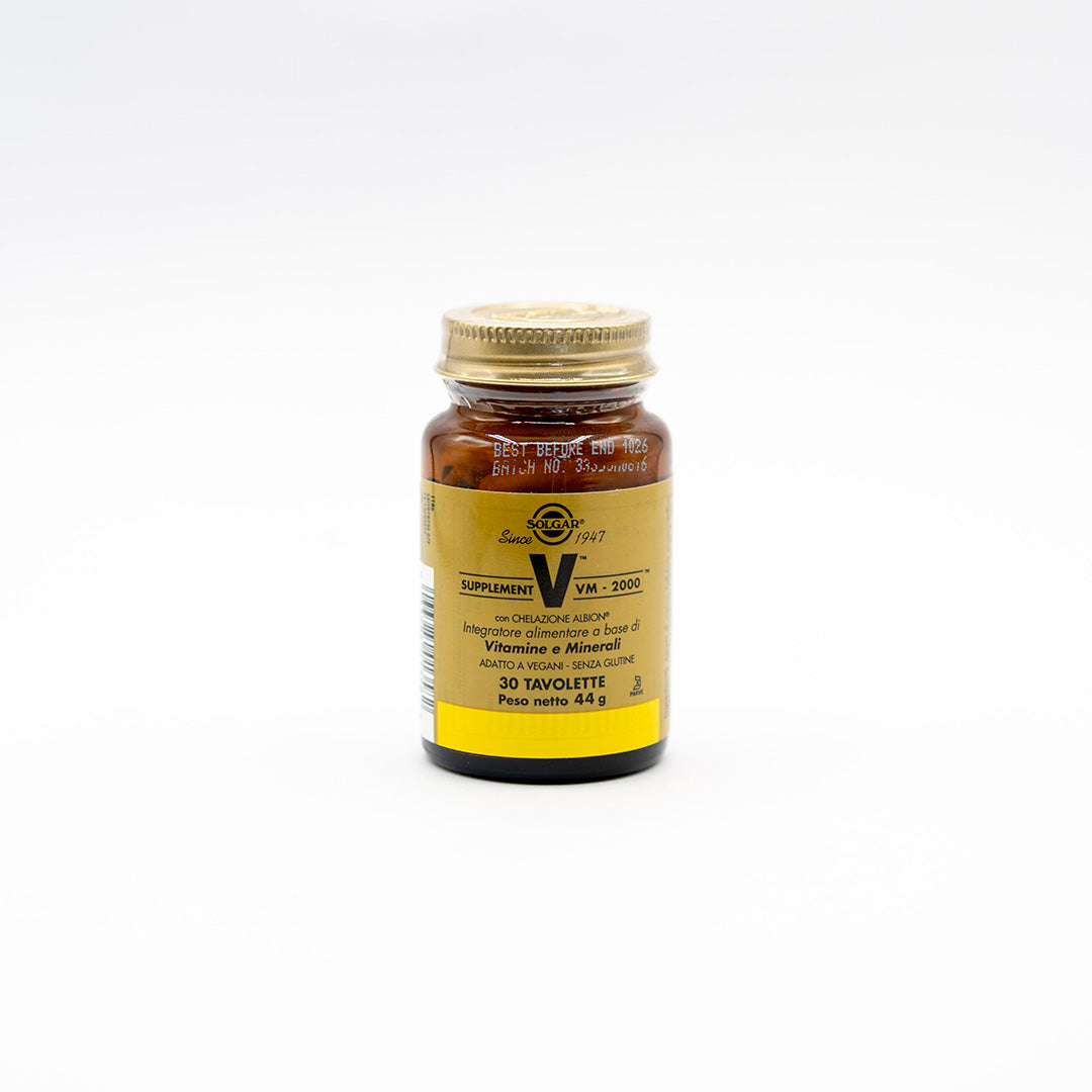 Solgar Supplement Vm 2000 Integratore Vitamine Minerali 30 Tavolette