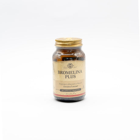 Solgar Bromelina Plus Integratore Digestione 60 Capsule Vegetali
