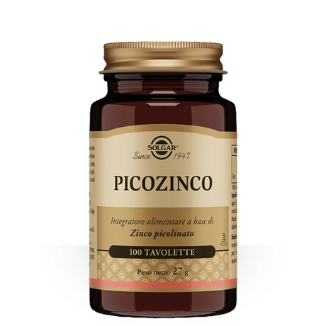 Solgar Picozinco Integratore 100 tavolette
