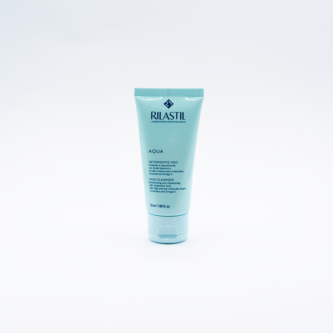 Rilastil Aqua Detergente Viso Delicato Pelle Disidratata 50ml