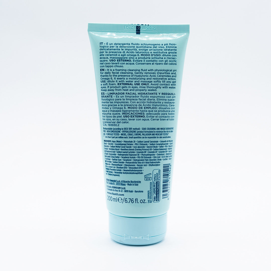 Rilastil Aqua Detergente Viso 200ml
