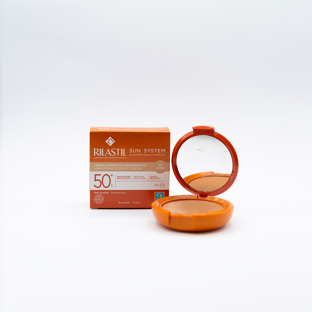 Rilastil Sun System Crema Compatta Uniformante Spf50+ Doré 02 10ml