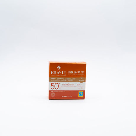 Rilastil Sun System Crema Compatta Uniformante Spf50+ Bronze 03 10ml