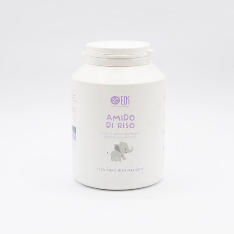 EOS Amido di Riso – Polvere Naturale ai Cannoli per Bagno Emolliente e Lenitivo