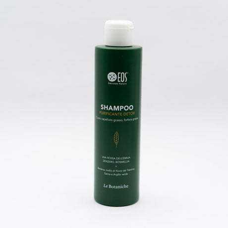 EOS Shampoo Purificante Detox – Per Cuoio Capelluto Grasso e Forfora Grassa