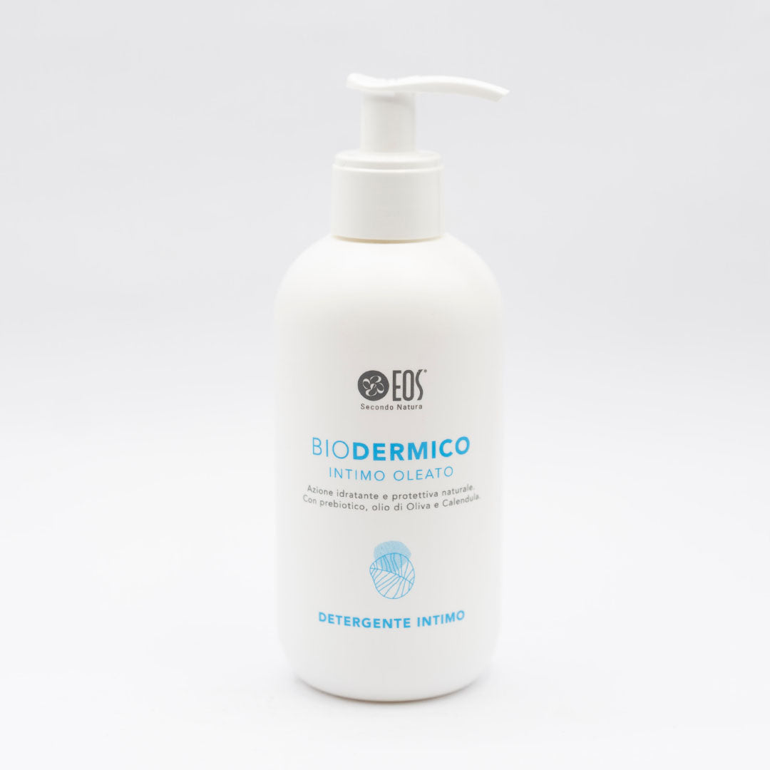 EOS Biodermico Intimo Oleato – Azione Idratante e Protettiva Naturale con Prebiotico, Olio di Oliva e Calendula