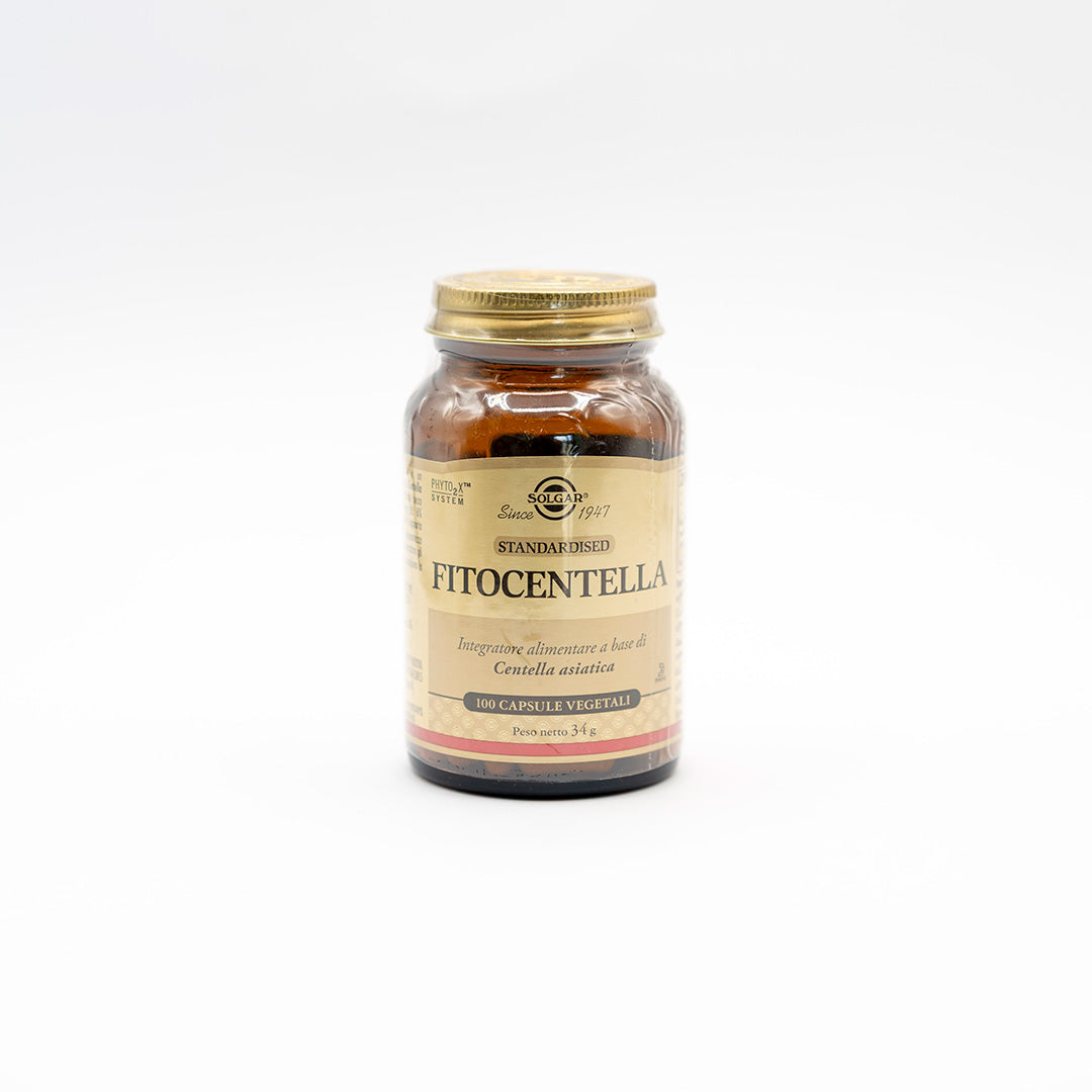 Solgar Fitocentella Integratore Memoria 100 Capsule Vegetali