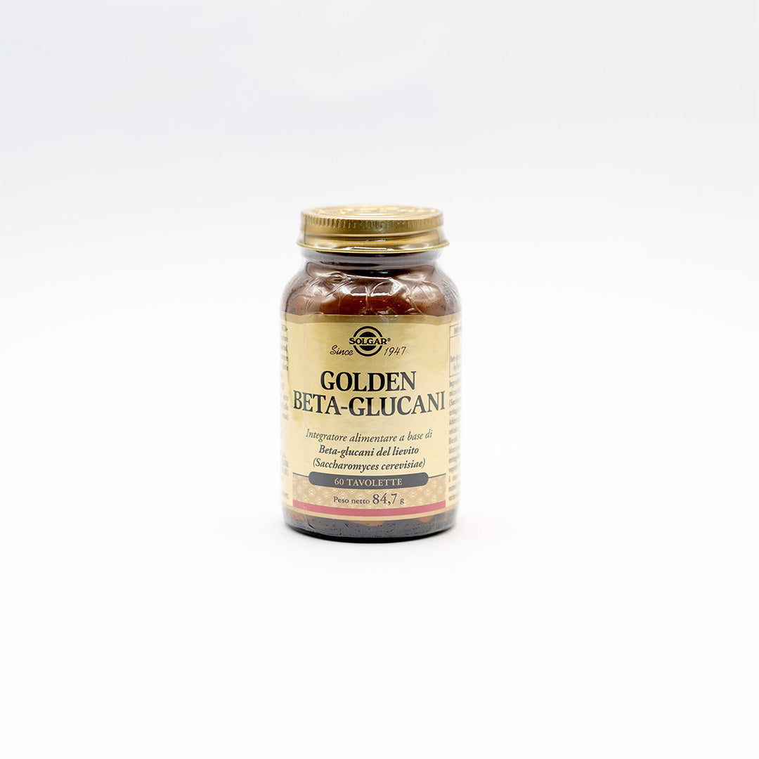 Solgar Golden Beta-glucani Integratore Difese Immunitarie 60 Tavolette