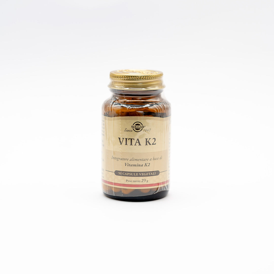 Solgar Vita K2 Integratore Ossa 50 Capsule Vegetali