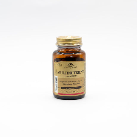 Solgar Multinutrient Con Albion Integratore Vitamine E Minerali 30 Tavolette