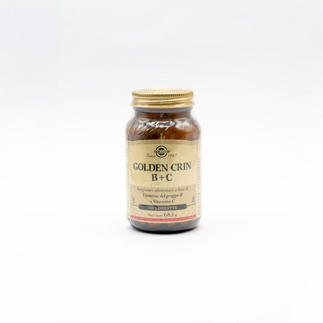 Solgar Golden Crin B+c Integratore Stanchezza 100 Tavolette
