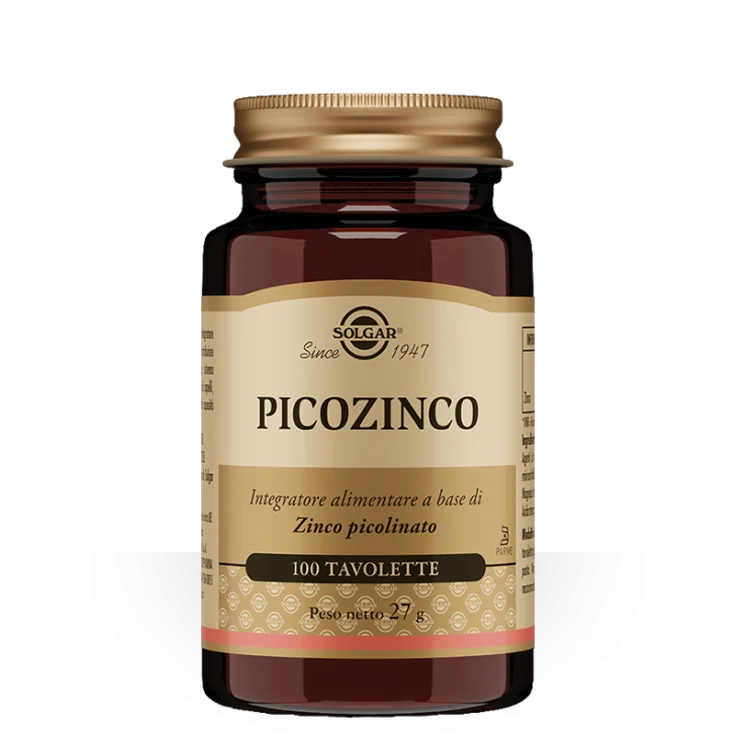 Solgar Picozinco Integratore 100 tavolette