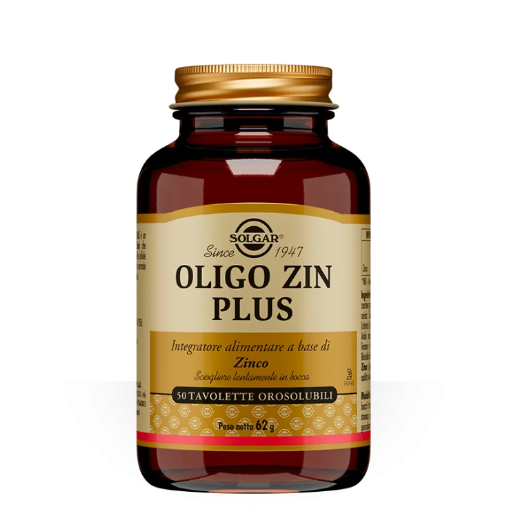 Solgar Oligo Zin Plus Integratore 50 tav