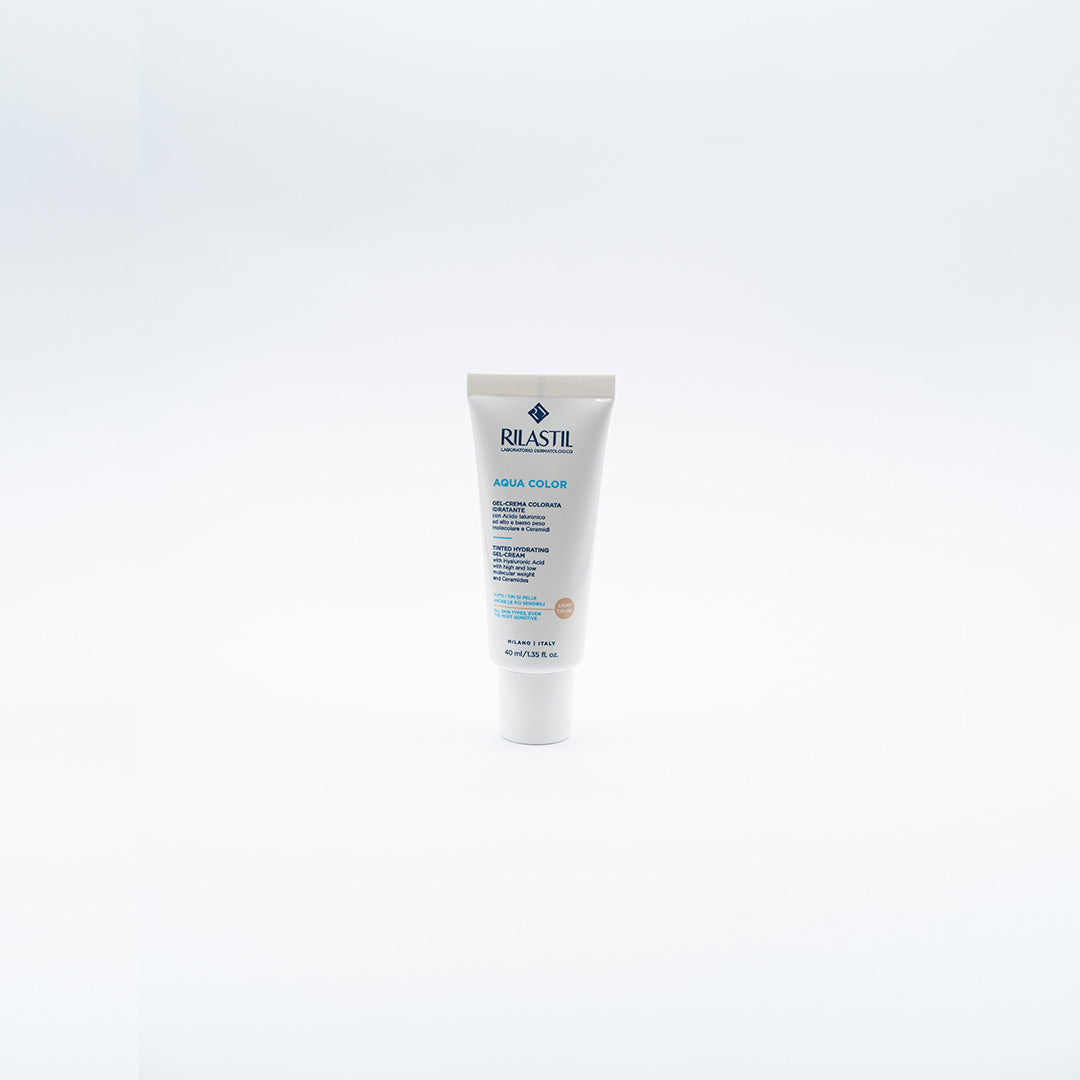 Rilastil Aqua Color Gel-crema Colorata Idratante Light 40ml