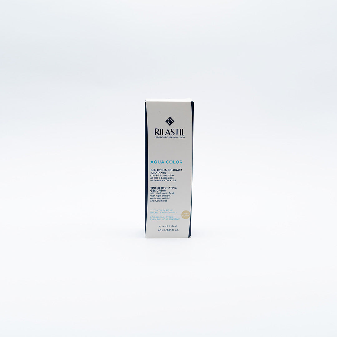 Rilastil Aqua Color Gel-crema Colorata Idratante Light 40ml