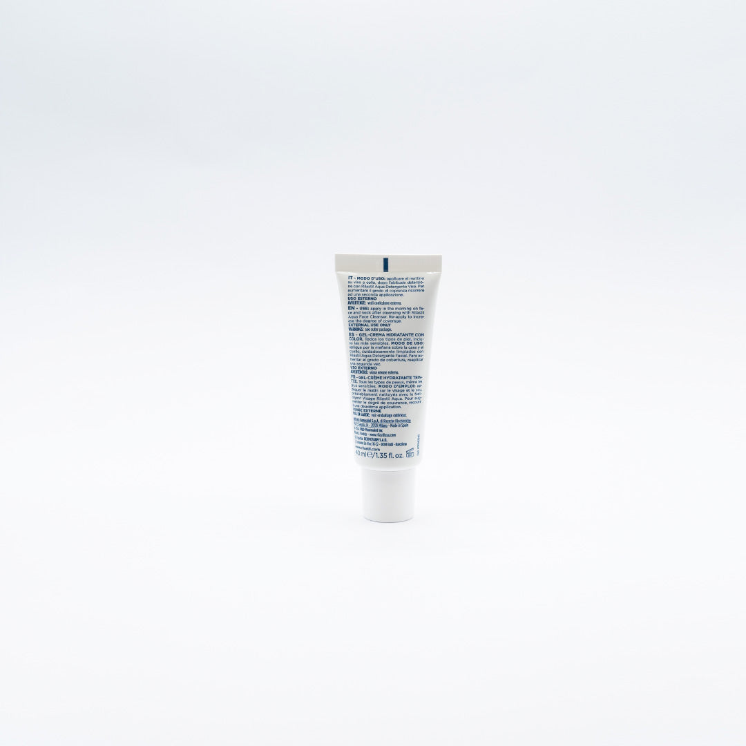 Rilastil Aqua Color Gel-crema Colorata Idratante Medium 40ml