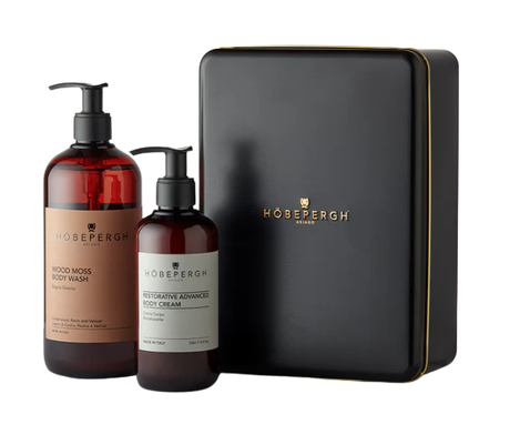 WOOD MOSS SHOWER & CREAM GIFT BOX - Hobepergh