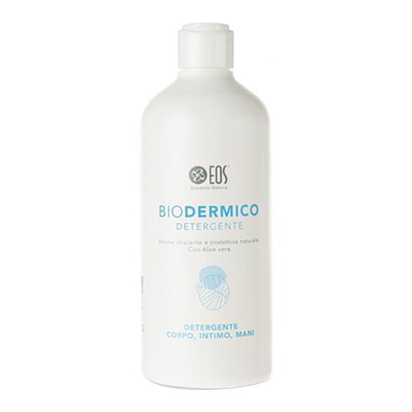 EOS Biodermico Detergente 500ml– Azione Idratante e Protettiva Naturale con Aloe Vera